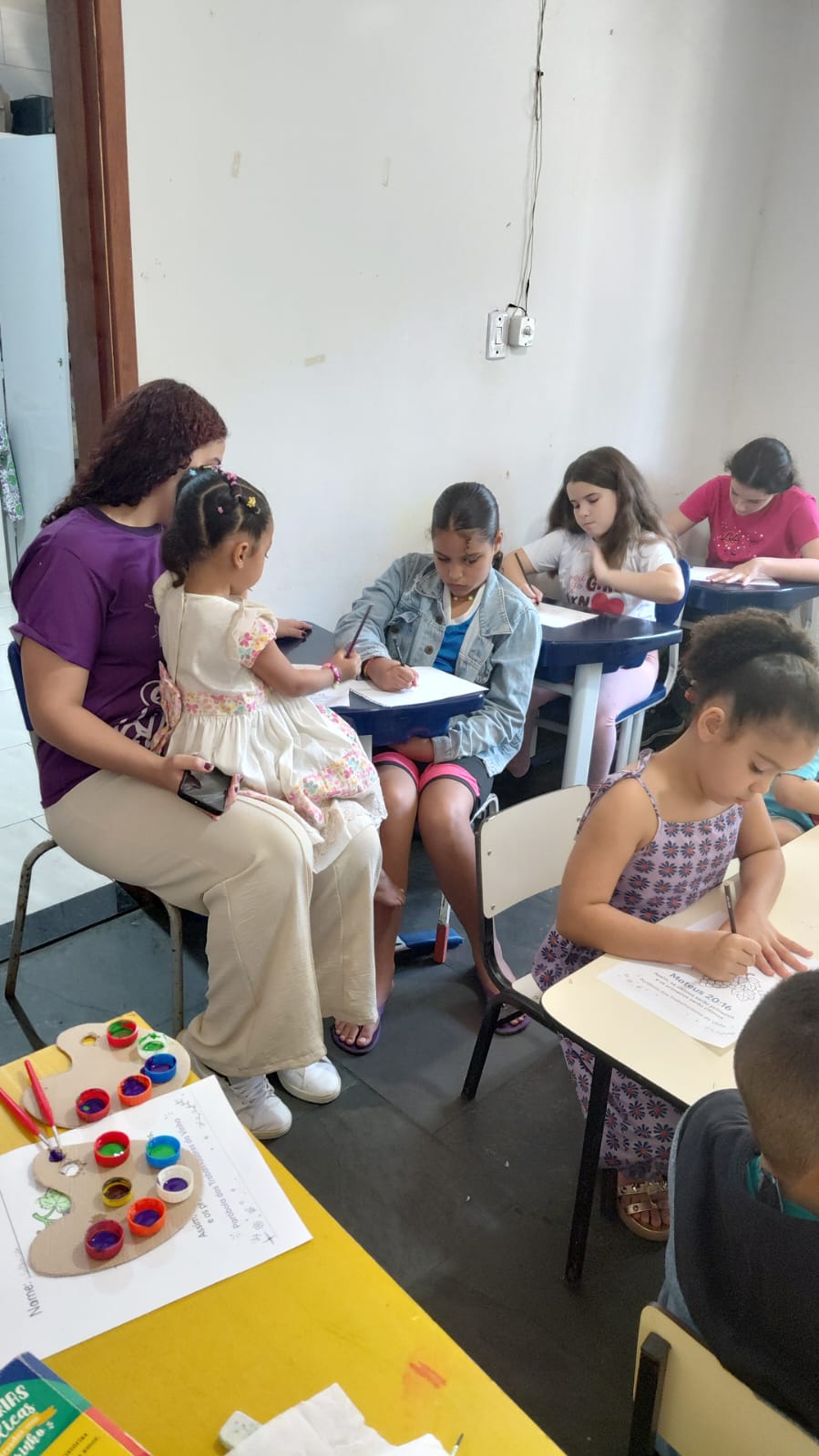 Atividade do ministério infantil